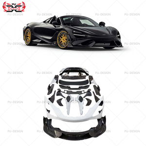 Kit de Carrocería de Alta Calidad para <span class=keywords><strong>McLaren</strong></span> 720s, Estilo <span class=keywords><strong>765</strong></span> LT, Fibra de Carbono Seca, Parachoques Delantero, Difusor Trasero, Faldones Laterales, Alerón - Product Image 1