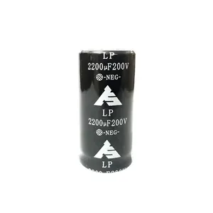 200V 2200uF 2000H 85deg 20% 30*60mm Sanp ב אלומיניום אלקטרוליטי קבלים מיוחד עיצוב עבור ריתוך מכונה LPL222M30060FVA