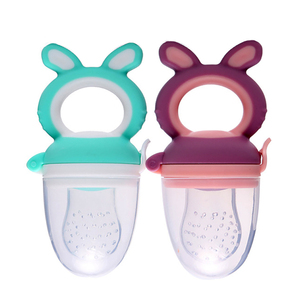 Grignoteuse en Silicone sans BPA pour bébé, nourriture fraîche, sucettes pour nourrissons, mangeoire pour nouveau-né, récipient alimentaire quotidien sans danger pour les fruits, biberons - Product Image 1