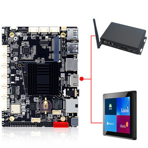 Công nghiệp SBC Android Bo mạch chủ 4k hiển thị kép <span class=keywords><strong>Quad</strong></span> <span class=keywords><strong>Core</strong></span> Cortex-A55 1t npu mipi Camera POE cho cạnh ai rk3568 - Product Image 3