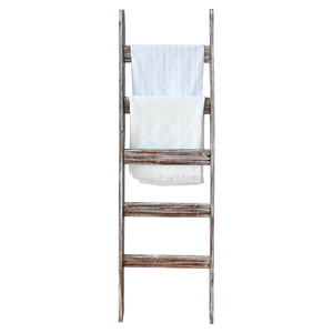 Porte-serviettes fonctionnel personnalisé écologique <span class=keywords><strong>en</strong></span> <span class=keywords><strong>bois</strong></span> de sapin porte-serviettes non pliant échelle de couverture pour toute maison et occasion - Product Image 5