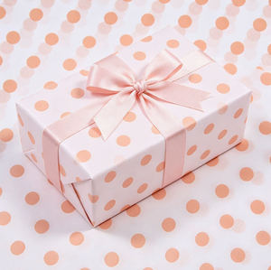 Orange printed tissue <b>paper</b> DIY flower gift <b>wrapping</b> <b>paper</b> simple imitation gold dot diagonal stripe gift <b>wrapping</b> <b>paper</b> - Product Image 1