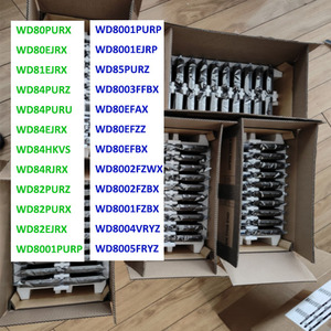 오리지널 WD80EFBX 8TB NAS 하드 드라이브 3.5인치 SATA 6Gb/s 5400RPM 256MB 내장 HDD (NAS 네트워크 데이터 저장 백업 서버용) - Product Image 1