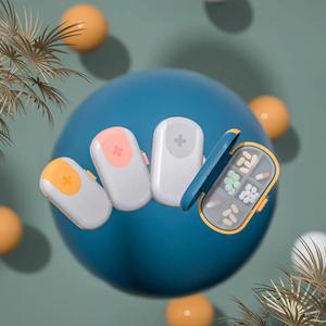 Custom Logo Printed Compartment <b>Pill</b> Storage Box Travel Medicine Rotation Holder Organizer Outdoor Candy Boxes <b>Container</b> Case - Product Image 4
