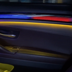 Venta caliente LED Dynamic Ambient Light Lighting Interior Atmósfera Lámpara Footlight para BMW 5 Series F10 F11 M5 2011-2017 - Product Image 3