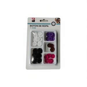 Botón de Plástico Clásico de 24 cm y 5 Secciones para Manualidades y Proyectos de Bricolaje para Empresas Creativas - Product Image 2