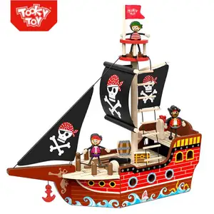 새로운 디자인 어린이 게임 장난감화물 해적선