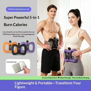 Masajeador Muscular Multifuncional 5 en 1, Calentador de Vientre, Eliminador de Grasa Abdominal, Máquina de Frecuencia Fija para Quemar Grasa en Piernas y Brazos - Product Image 2