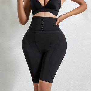 Bán buôn kiểm soát bụng đồ lót miếng bọt biển Pad mông phong phú có thể điều chỉnh hông liền mạch cao eo dây thắt lưng hip nâng quần - Product Image 2