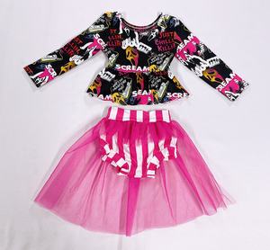 جديد arriall شبح طباعة زي Bummies ملابس الاطفال هالوين توتو مجموعة تنورة - Product Image 4