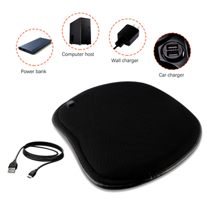 Conception universelle <span class=keywords><strong>coussin</strong></span> de siège <span class=keywords><strong>chauffant</strong></span> USB électrique 5V facile à utiliser pour voiture, <span class=keywords><strong>bureau</strong></span>, maison - Product Image 5