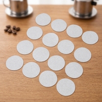 Filtres à café jetables écologiques circulaires Meika Maker pour cafetière vietnamienne, en pâte de bois non blanchie, pour expresso R51/53-yuanxing