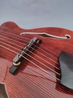 Gitar Listrik Yunzhi yang Dapat Disesuaikan Sepenuhnya, Body Kayu Basswood Buatan Tangan, Top Spruce, Neck Maple, Fingerboard Ebony, 6-String, Finishing Gloss