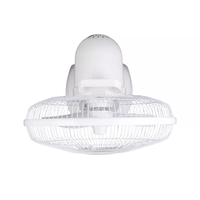 9V DC ou 110 ~ 220V AC BATTERIE/VENTILATEUR DE PLAFOND BLDC TÉLÉCOMMANDÉ PAR SOLAIRE