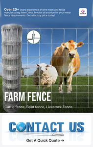 Rouleau de clôture en fil métallique bon marché pour ferme, grillage en fer tissé à nœuds fixes pour le bétail, les porcs et la protection des animaux sauvages - Product Image 5