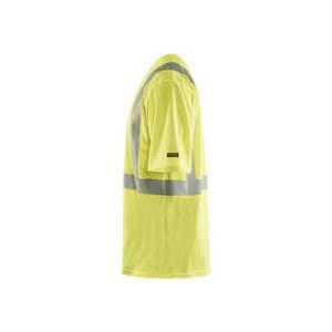 Blaklader-เสื้อยืดป้องกันรังสียูวี Hi-Vis 3386101333005XL สีเหลือง-EAN 7330509531211ชุดทำงาน HI-VIS - Product Image 5