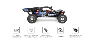 Nuevo Wltoys <span class=keywords><strong>124018</strong></span> 1/12, Auto <span class=keywords><strong>RC</strong></span> de Alta Velocidad, 60 km/h, 2.4G, 4WD, Todoterreno, RTR, Escalada, Autos Eléctricos, Juguetes de Navidad - Product Image 5