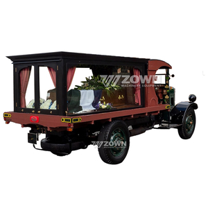 Cercueil électrique rétro vintage, confortable et silencieux, transport funéraire, design classique d'ancienne voiture - Product Image 3