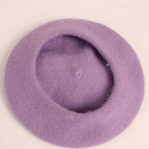 Bonnet d'artiste chaud d'hiver de Style français avec grand nœud 2-6 ans <span class=keywords><strong>petit</strong></span> bébé enfants bébé fille béret chapeau - Product Image 5
