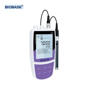 BIOBASE China Portable pH/lon Meter pH, mV, relative mV, ion concentration, temperature