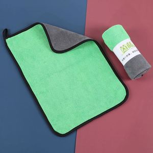 Toalla Promocional Pequeña de Microfibra de 400 g/m², Anti-Rayaduras, de Fibra de Coral, 30x30 cm, para Lavado de Autos - Product Image 6