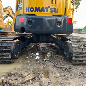 Mini-excavatrice Komatsu35MR d'occasion, 3,5 tonnes, 17, 1,7 tonnes, 20, 2 tonnes, machine japonaise avec EPA pour la ferme/le jardin, en stock - Product Image 3