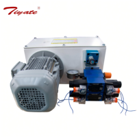 Groupe hydraulique compact suspendu avec montage en hauteur et électrovanne intégrée pour unité de puissance hydraulique de scie à panneaux