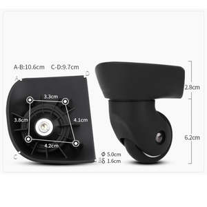 Rueda de equipaje A61, piezas de repuesto, polea, <span class=keywords><strong>rodillo</strong></span>, Maleta, rueda Universal para maleta Samsonite, rueda - Product Image 1