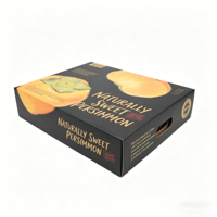 Boîtes en carton ondulé personnalisées pour l'emballage des fruits biologiques, boîtes en carton écologiques pour cadeaux