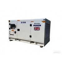15kVA 25kVA 40kW Leiser Dieselgenerator mit 24V DC Elektrostart Schallgedämmter Gehäuse 90% Effizienz