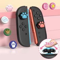 4 en 1 Capuchons de joystick en silicone mignons pour manette Nintendo Switch 2, capuchons de protection antidérapants pour joysticks NS2