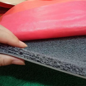 <span class=keywords><strong>Tapis</strong></span> <span class=keywords><strong>de</strong></span> <span class=keywords><strong>sol</strong></span> en spaghetti lavable en PVC imperméable et réversible pour voiture en plein air et exercice en rouleaux - Product Image 4