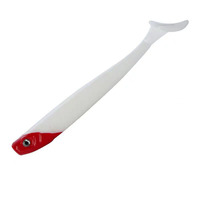 LUTAC SK03 T Tail Soft Lure Rapid Sinking 75mm 2.4g Artificial Bait Faux Leurre 3D Lure Eyes High Quality PVC Material