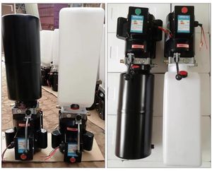 وحدة طاقة لرفع السيارة من مدعمين مع خزان زيت من الصلب وملحقات إصلاح رافعة سيارة اسطوانية مخصصة - Product Image 6