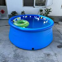 Maßgefertigter Tragbarer Outdoor-Schwimmpool für Kinder und Erwachsene, Langlebiger Aufblasbarer Pool mit Drop-Stitch-Technologie, Solarbetrieben, UV-Beständig, aus PVC