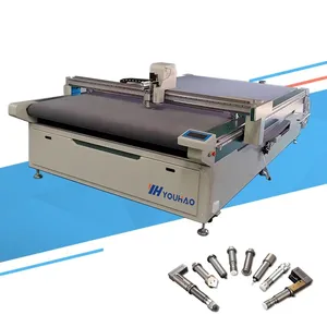 Machine de découpe de cuir/tissu à lame oscillante CNC 1625 1825 avec un bon prix