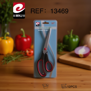 MNJ Kitchen <b>Scissors</b> 10 Inch Stainless Steel For Cutting Food And <b>Meat</b> 12Pcs Pack - Product Image 2