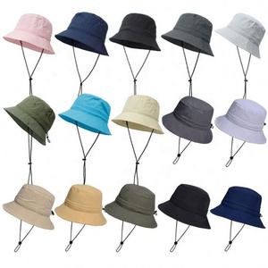 Unisex Custom Embroidery Plaid Logo Reversible Terry Polyester/Cotton Bucket <b>Hat</b> <b>Fishing</b> Sports Casual Outdoor Travel Character - Product Image 5