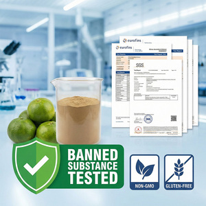 สารสกัดจากผลไม้ตระกูลส้มธรรมชาติ เฮสเพอริดิน / นาเรจิน / ซิตรัสฟลาโวนอยด์ ชนิดละลายน้ำได้ เกรดอาหาร สารต้านอนุมูลอิสระ ผงไวท์เทนนิ่ง โรงงานผลิต - Product Image 6