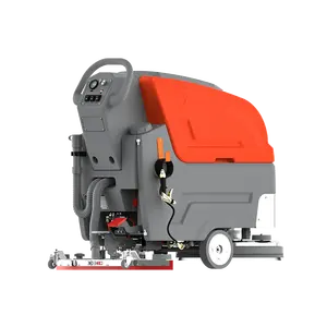 65L Automatic Cleaning Commercial Hand Push Floor Scrubber Machine