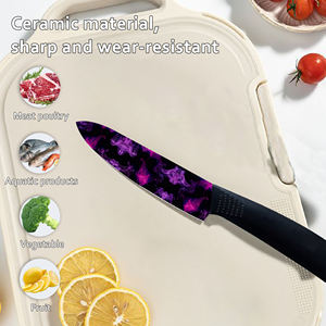 Cuchillo de Chef de Fábrica, Hoja de Cerámica, Mango de Plástico, Duradero para Supervivencia al Aire Libre, Calidad Premium, Venta al por Mayor - Product Image 3