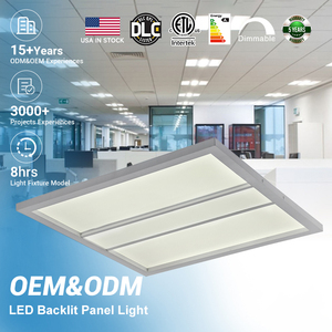 <span class=keywords><strong>Panel</strong></span> de luz Led retroiluminado, atenuación para oficina, 2x2, 2x4, 24w, 36w, 50w, fabricante chino - Product Image 1