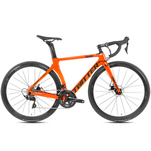 Twitter-bicicleta de carretera thunder, llanta completa de 700x25c, de fibra de carbono, alta calidad, barata, a la venta - Product Image 1