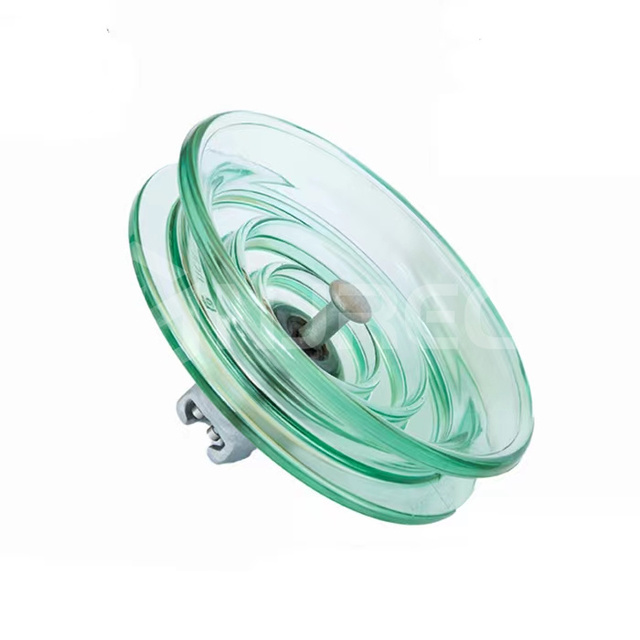 High Voltage Double Shed Type 70KN PSD-70E Glass Insulator