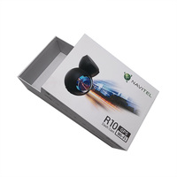 Offre Spéciale boîte-cadeau en papier de carton personnalisée pour emballage léger électronique Mini purificateur d'air de voiture éponge doublure en relief