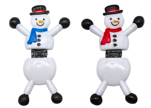 Cadeau de Noël <span class=keywords><strong>Bonhomme</strong></span> de neige grimpeur mural Homme araignée collant Jouet Petit homme qui se retourne Jouet de décompression et de ventilation pour enfants - Product Image 4