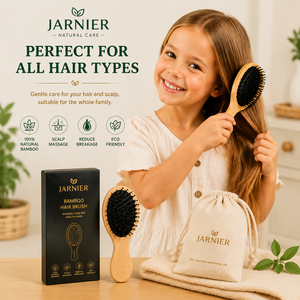 Natural Pocket Mini Bamboo Bristles Massage Cushion Detangling <strong>Brush</strong> Small <strong>Travel</strong> Hairbrush Bamboo Baby <strong>Hair</strong> <strong>Brush</strong> for Children - Product Image 3
