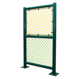 Clôture en <span class=keywords><strong>grillage</strong></span> losangé galvanisé enduit de PVC, facile à assembler, à bas <span class=keywords><strong>prix</strong></span>, 8 pieds, écologique - Product Image 3