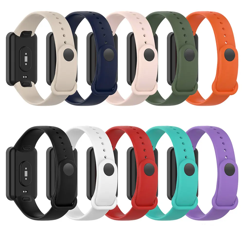 For Redmi Smart Band Pro Bracelet Belt Replacement Soft Silicone Strap For Xiaomi Redmi Band Pro Wrist Band Correas