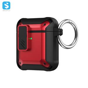 Casa pour airpod armor couverture de luxe robuste avec porte-clés en vrac en gros pop it couvercle étui de charge pour <span class=keywords><strong>airpods</strong></span> 1 2 <span class=keywords><strong>3</strong></span> pro - Product Image 4